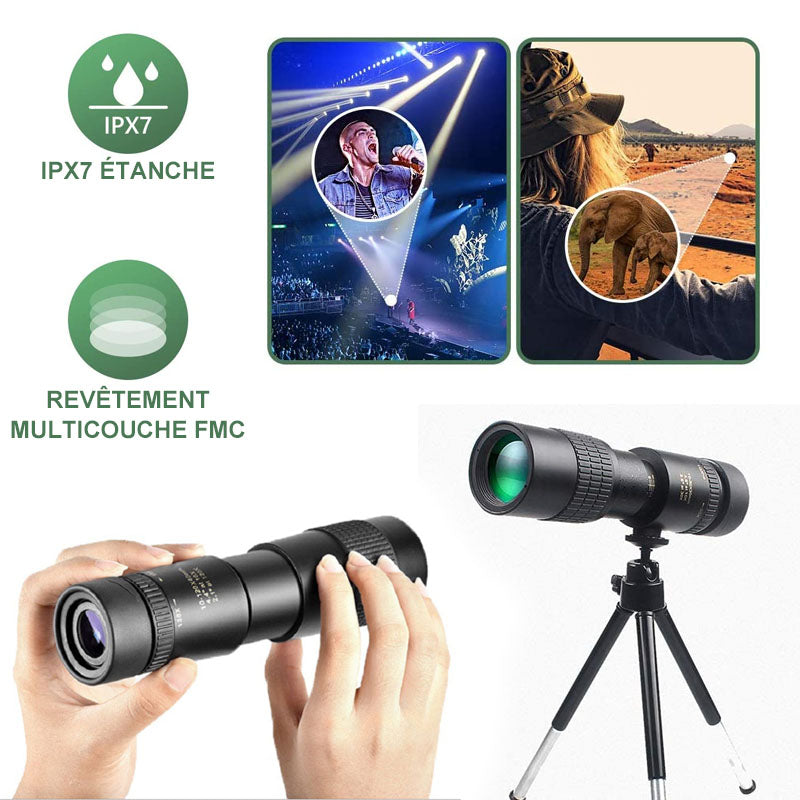 Super Telephoto Zoom Monocular Telescope 4K | Stornfield