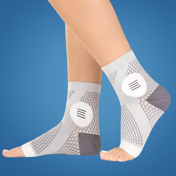 Neurowear | Neuropathy Compression Socks – 20-31mmHg Graduated – Breathable Toe-less Design – All Day Relief for Swollen Feet Stornfield