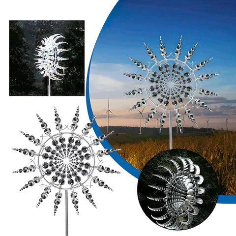 MagicWind kinetic windmill made of metal | Stornfield