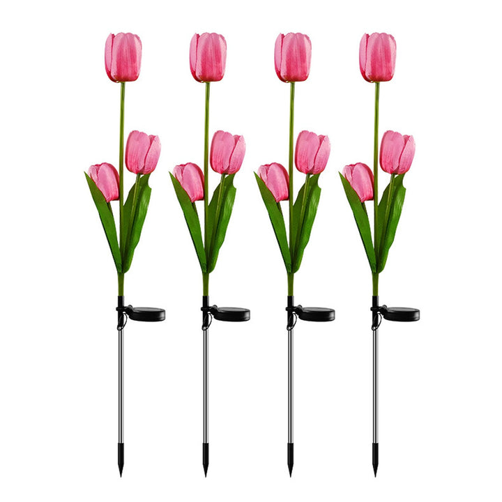Stornfield | Solar Garden Light Tulip LED Landscape Stake Light Tulip