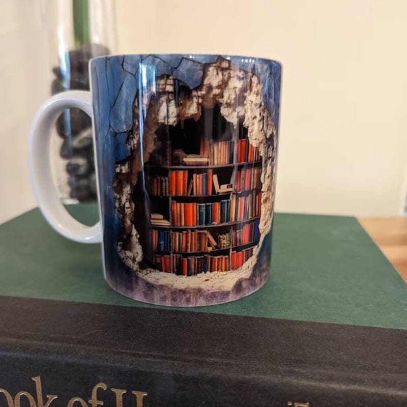 3D Bookshelf Mug | Stornfield