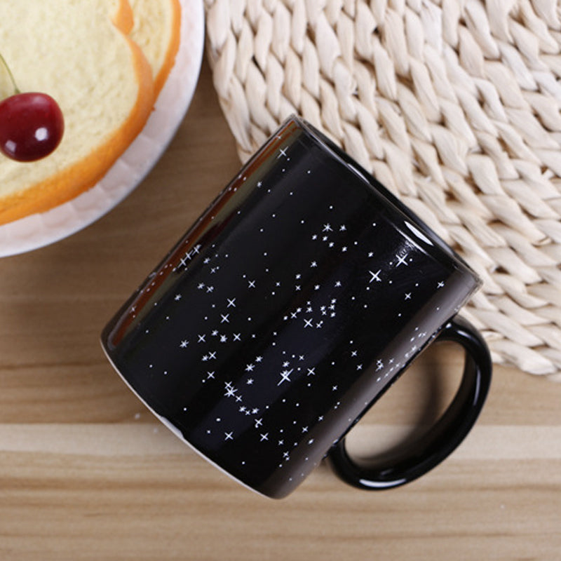 Heat-sensitive color-changing star mug | Stornfield