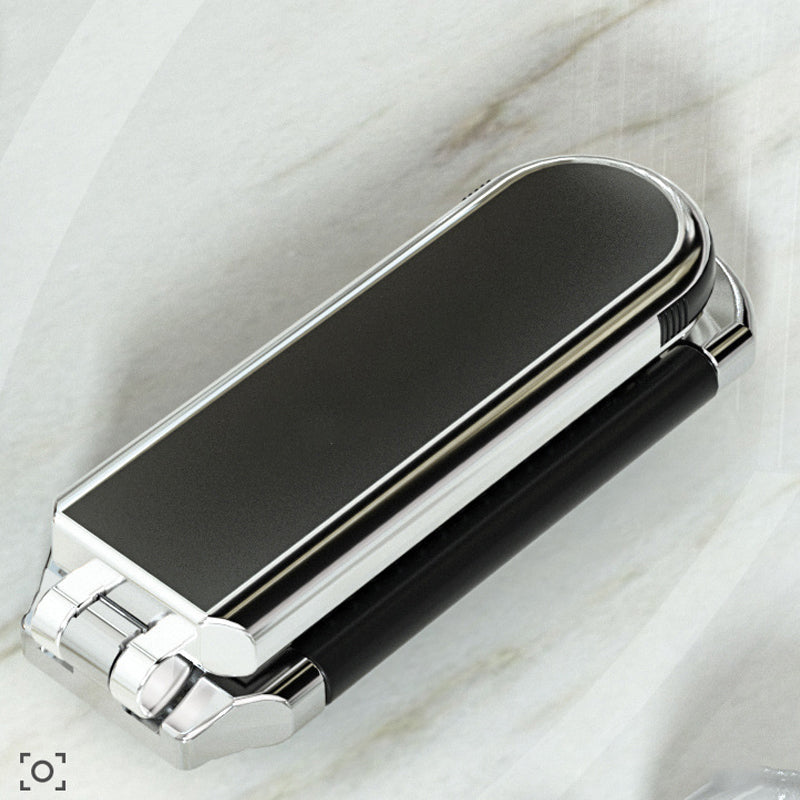 Stornfield | Flex Mirror Travel Hair Brush | Foldable & Compact | Convenient Hair Styling On the Go