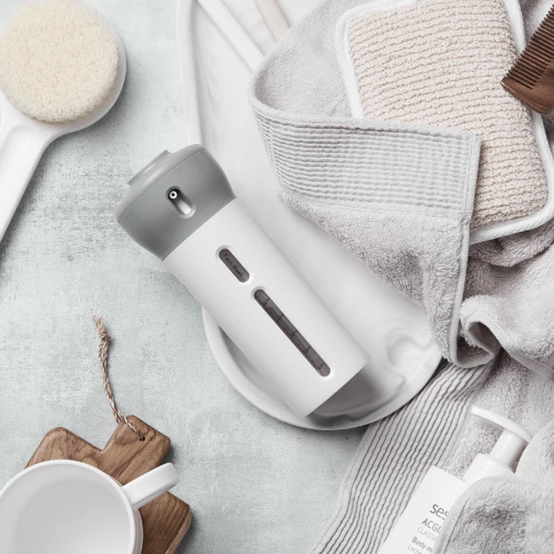 4-in-1 bottle with portable skin care dispenser | Stornfield