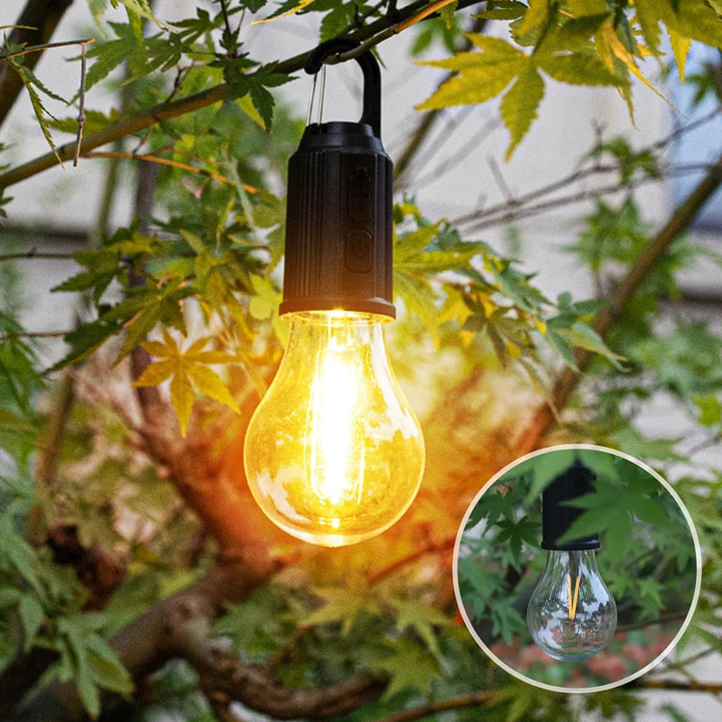 Outdoor Camping Hanging Type-C Charging Retro Bulb Light | Stornfield
