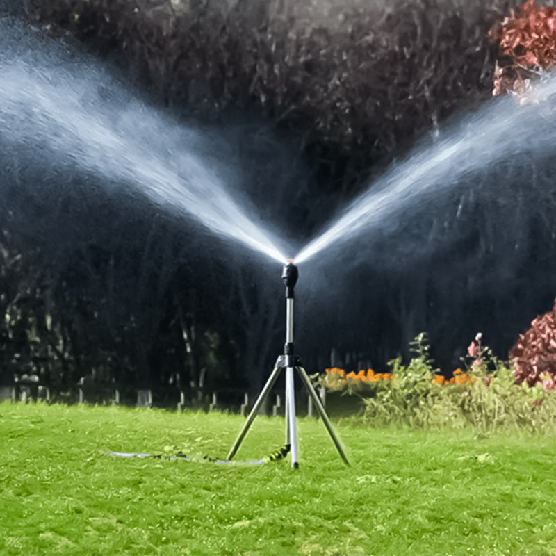 Automatic rotating tripod sprinkler | Stornfield