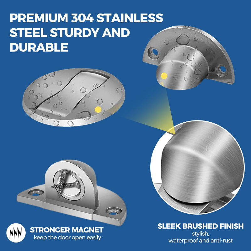 Stainless Steel Invisible Magnetic Door Stopper | Stornfield