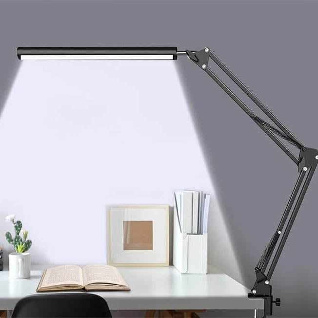 Stornfield | LED Eye-Protection Clip-On USB Reading Light with Long Foldable Arm