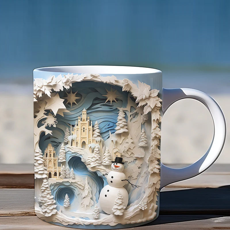 3D snowman mug | Stornfield