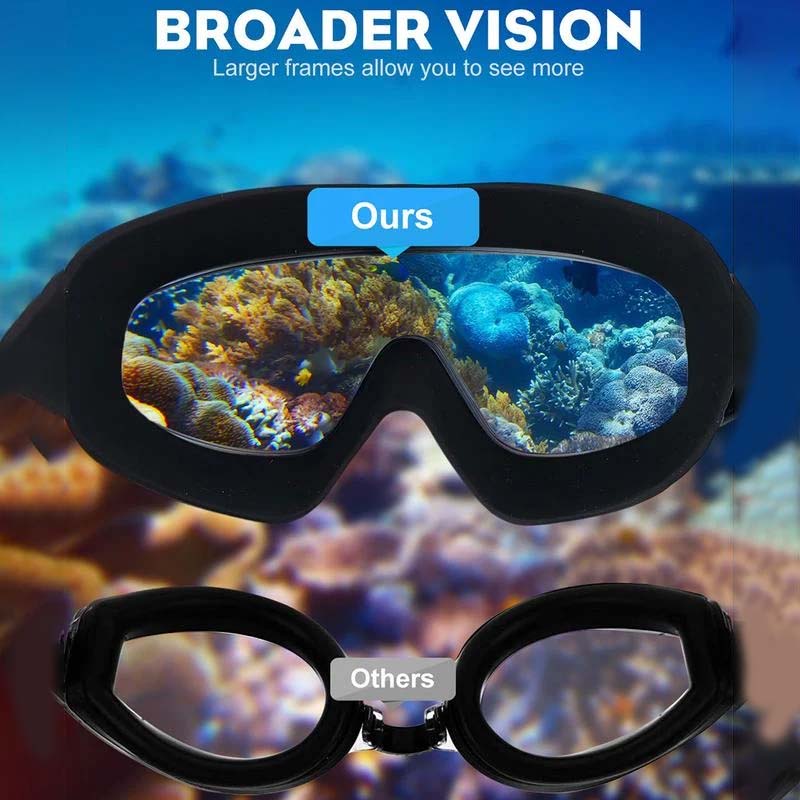 Stornfield | Wide-Angle Swimming Goggles with Anti-Fog Effect