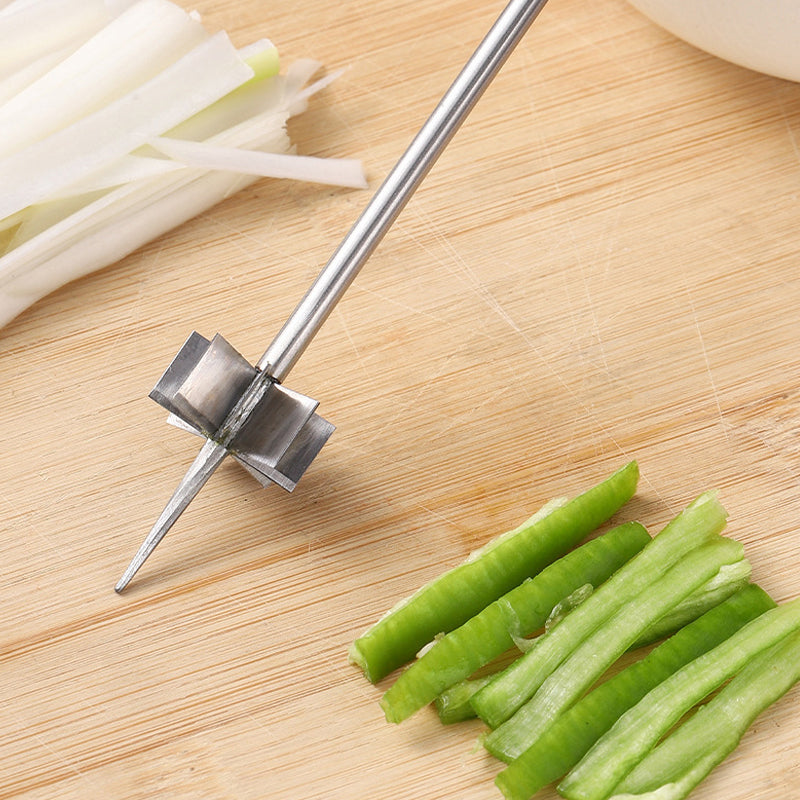 Stainless Steel Plum Blossom Onion Slicer | Stornfield