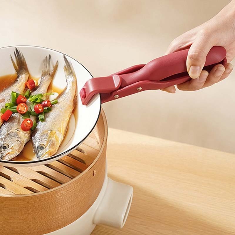 Multi-purpose anti-scalding bowl holder clip for the kitchen | Stornfield