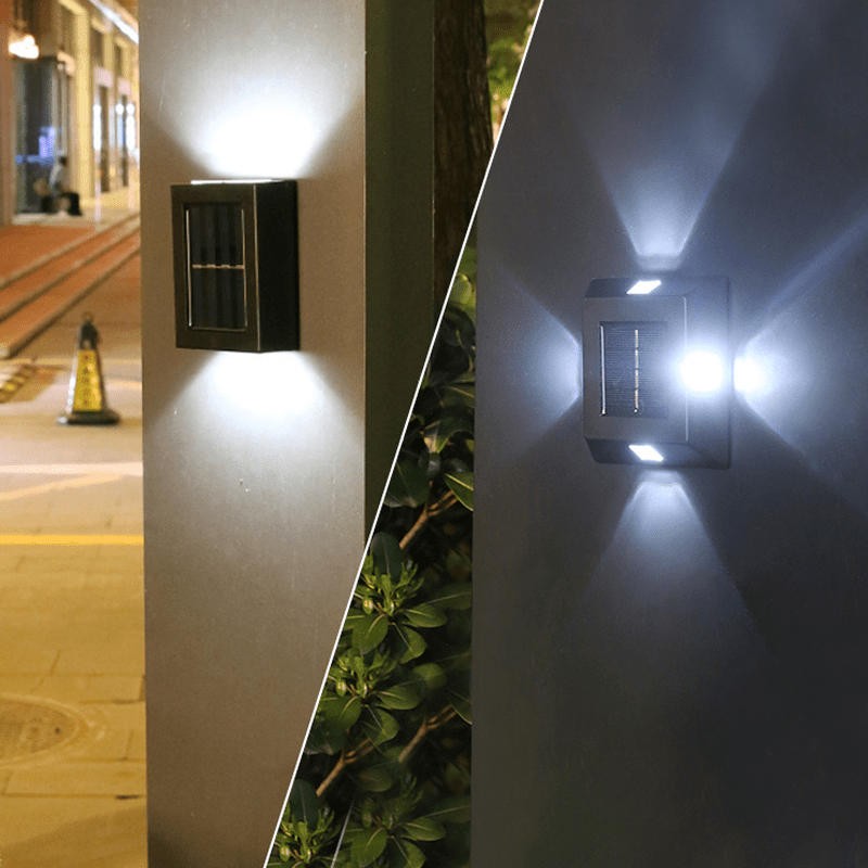 Outdoor Solar Wall Mount Path Lamp | Stornfield