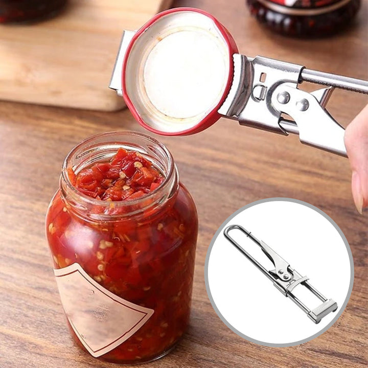 Portable adjustable stainless steel can opener | Stornfield