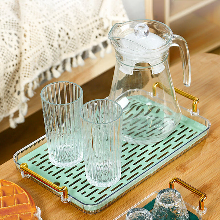 Light Luxury Draining Tea Tray | Stornfield