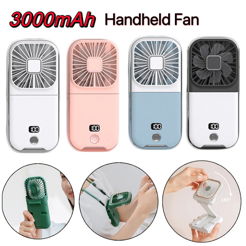 Stornfield | Portable Rechargeable Magic Phone Holder Cooling Fan