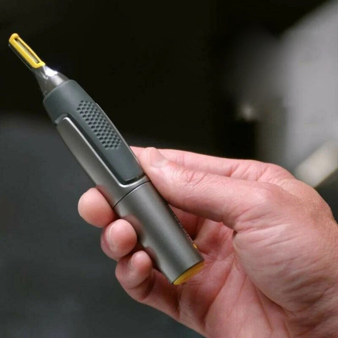 PrecisionEdge Face Trimmer with LED Light and Ergonomic Design | Stornfield