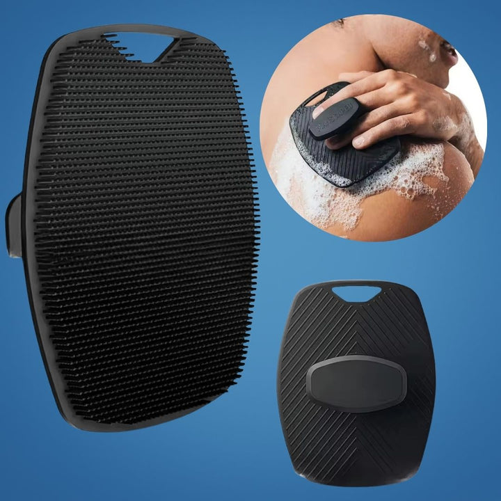 PureGlide | Silicone Bath Mitt – Antimicrobial Exfoliation – Hygienic Quick-Drying Design – Use in Shower for Sensitive Skin Stornfield