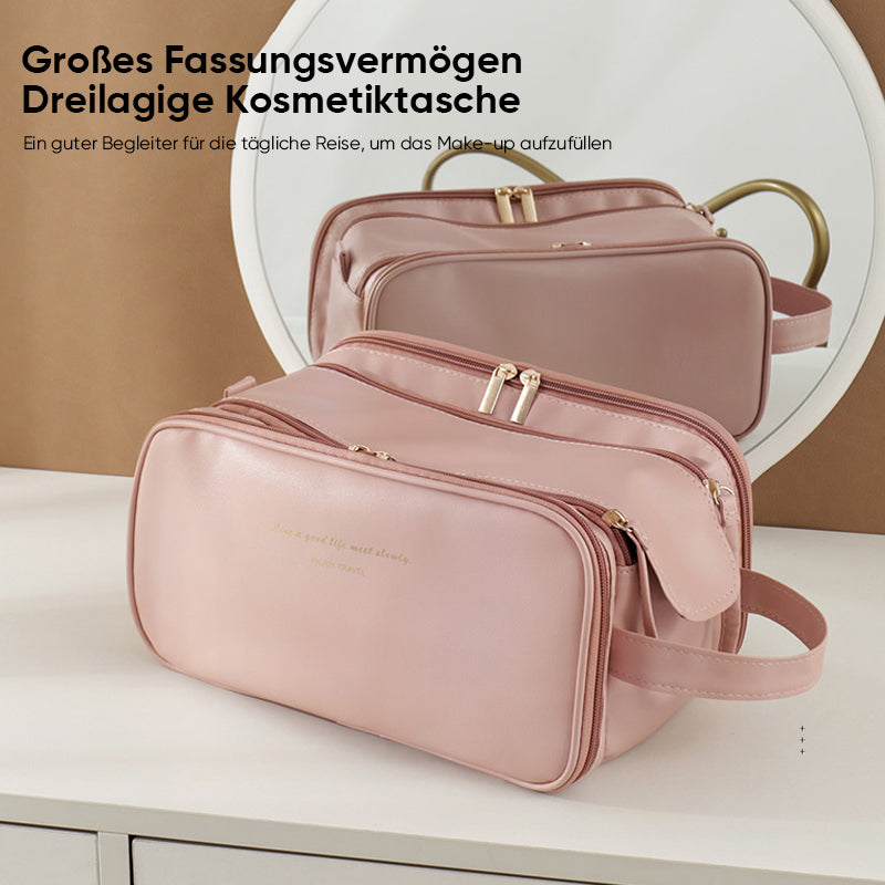 Portable cosmetics bag with large capacity | Stornfield