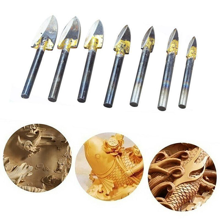 Wood carving drill bit set | Stornfield