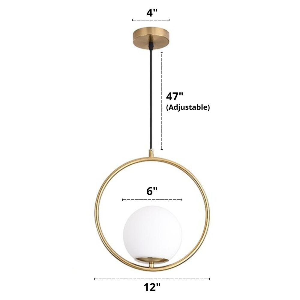 Nordic Glass Pendant Lamps | Stornfield