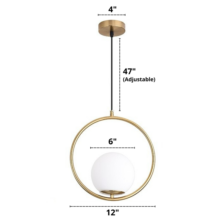 Nordic Glass Pendant Lamps | Stornfield