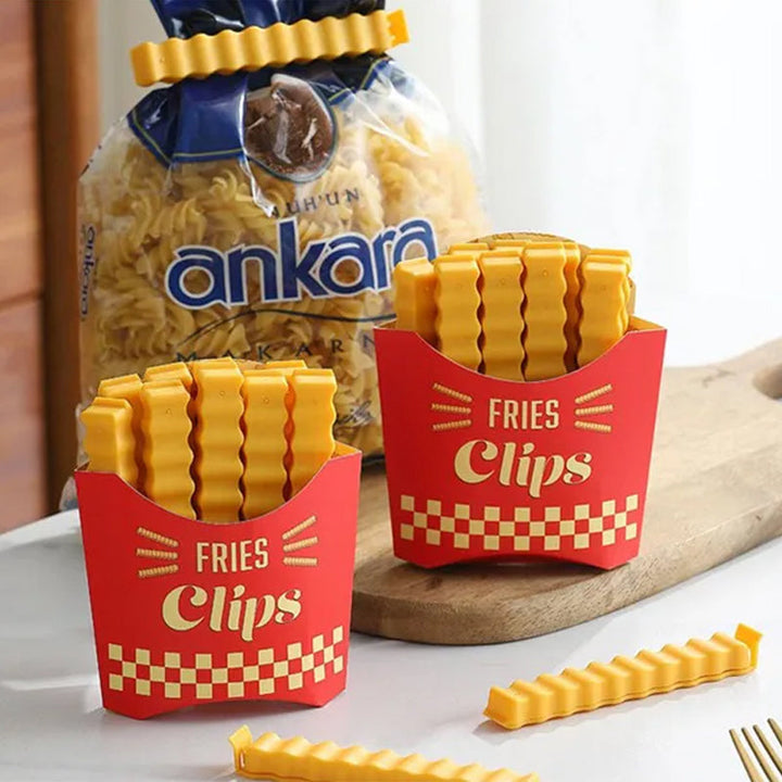 Funny magnetic French fries food closure clip | Stornfield