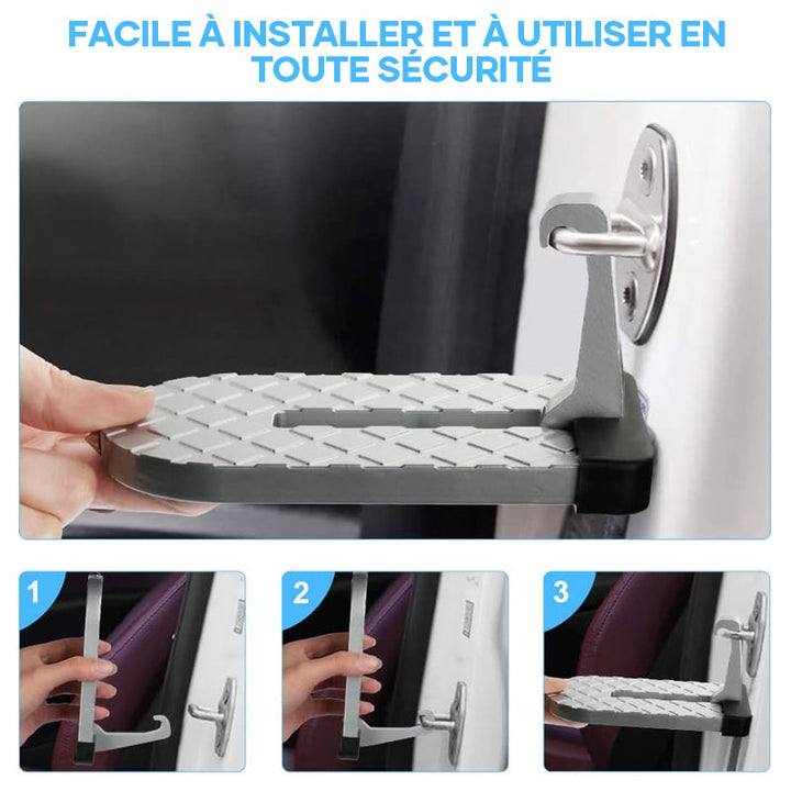 U-Shaped Door Latch Threshold with Security Hammer | Stornfield