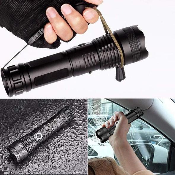 Stornfield | High Power LED Flashlight 30000-5000 Lumens, Waterproof
