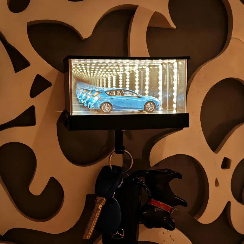 Infinity Mirror Car Key Hanger Light | Stornfield