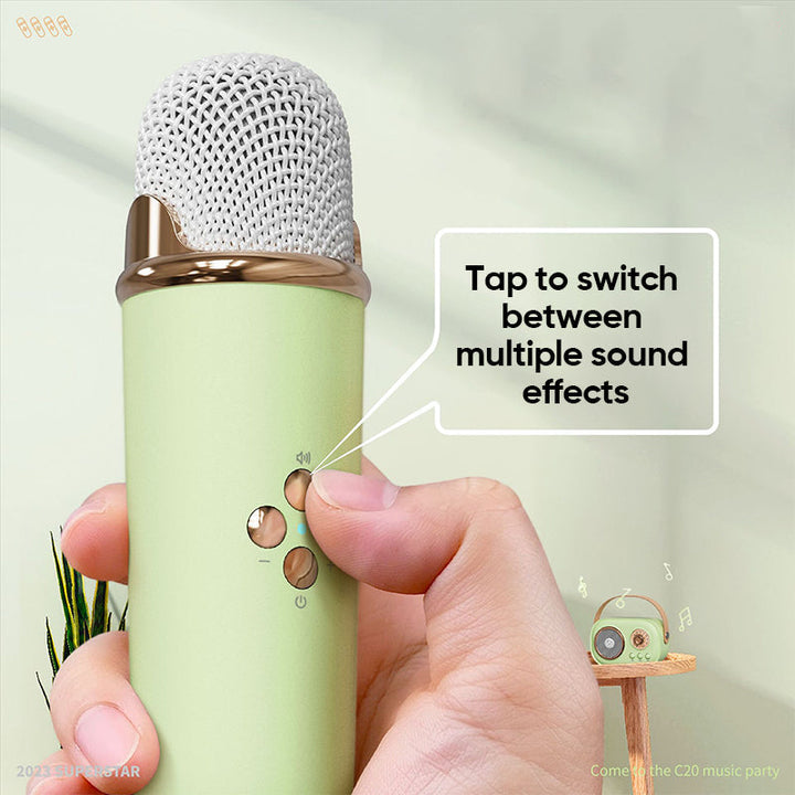 Portable Bluetooth speaker with wireless microphone | Stornfield