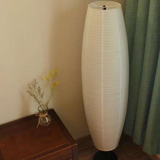 Modern floor lamp with double lampshade – LumiTwins design lamp 137 cm high | Stornfield