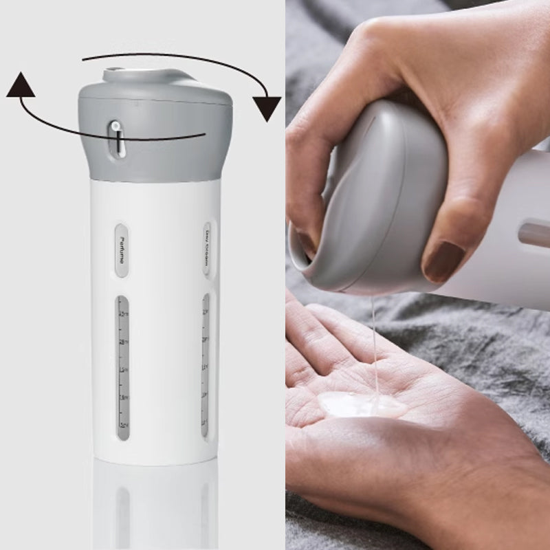 4-in-1 bottle with portable skin care dispenser | Stornfield