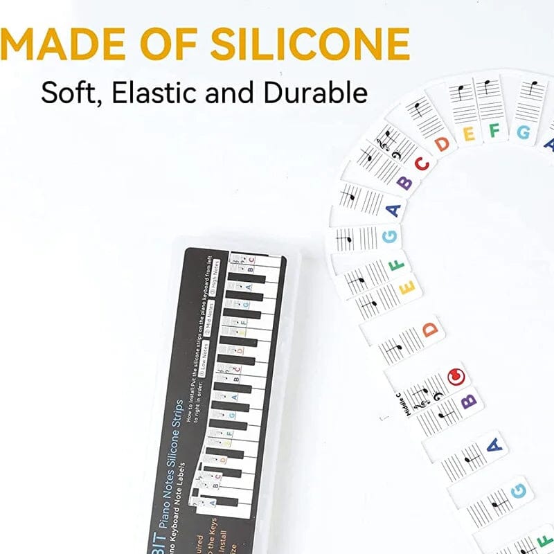 Stornfield | Removable Piano Keyboard Note Labels