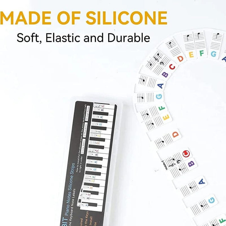 Stornfield | Removable Piano Keyboard Note Labels