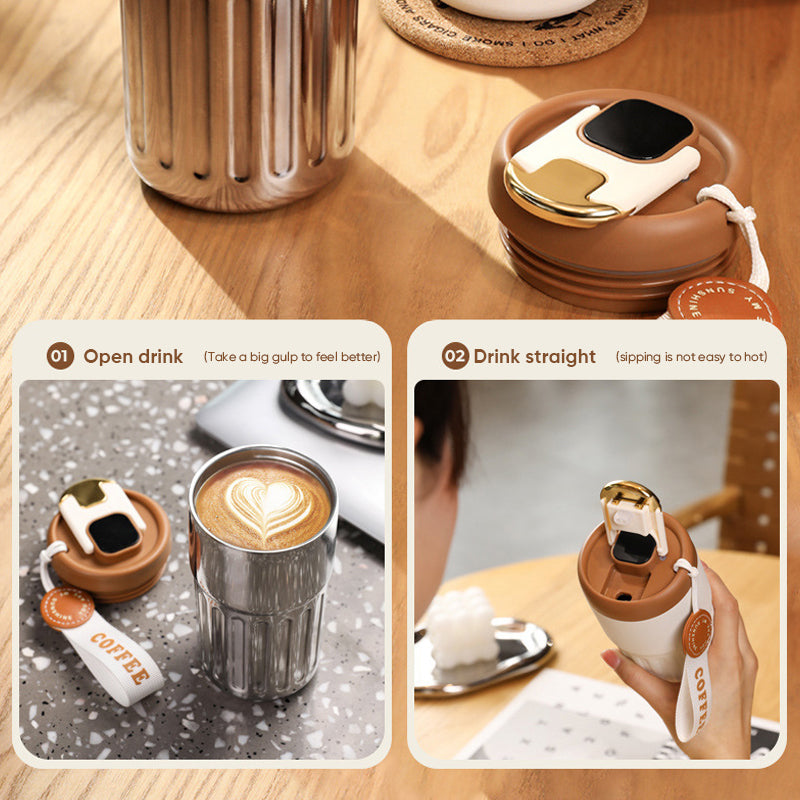 Coffee Thermos With Temperature Display | Stornfield