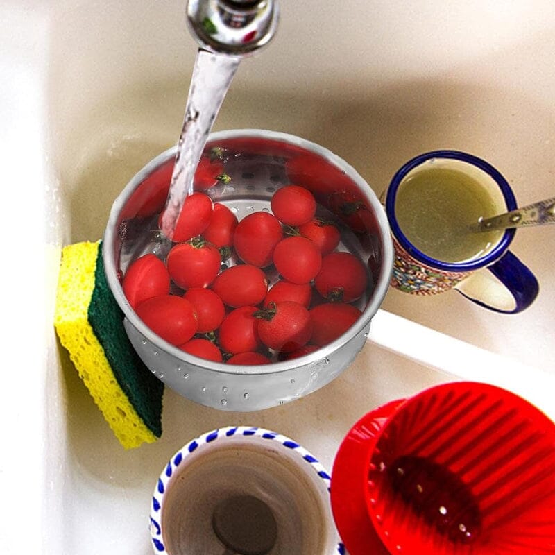 Stainless Steel Swan Sink Strainer Basket | Stornfield