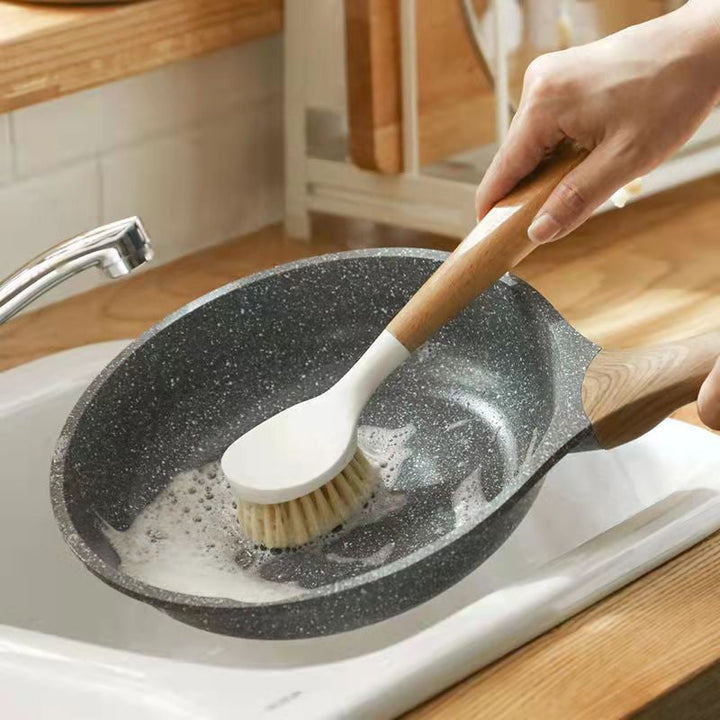 Wooden Handle Pan Brush | Stornfield