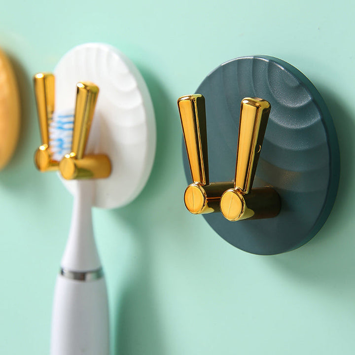 Toothbrush Holder Nail-Free Sticky Hook | Stornfield