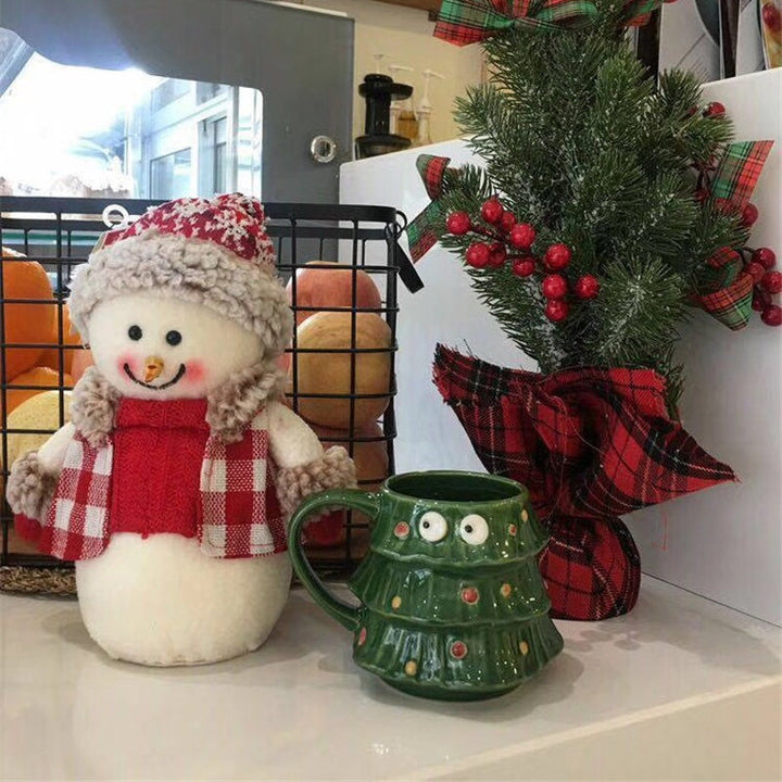 Creative Big Eyes Christmas Tree Mug | Stornfield