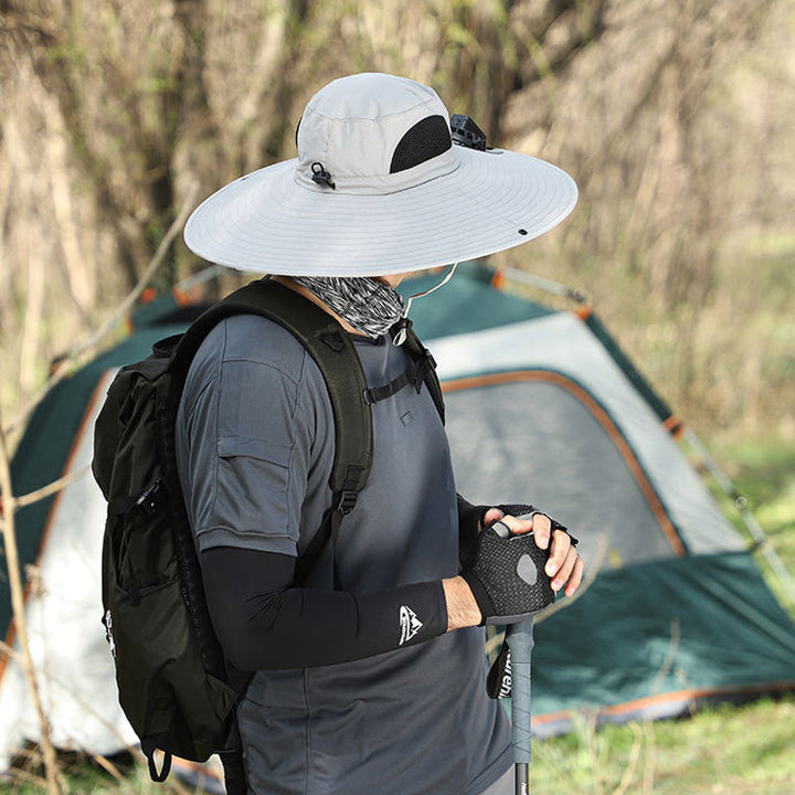 Solar & USB Charging Fan Outdoor Fishing Hat | Stornfield
