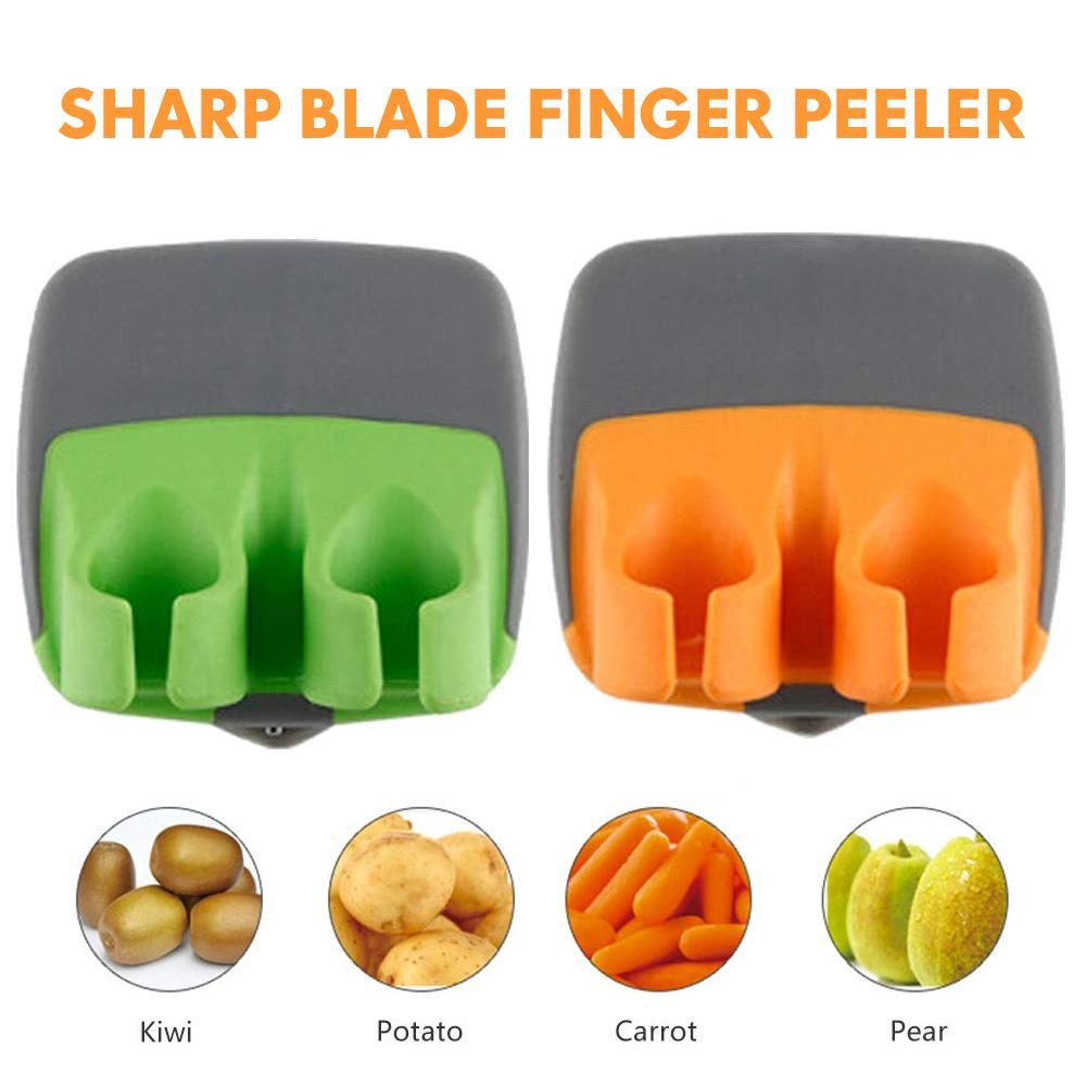 Two-finger shaved fruit peeler | Stornfield