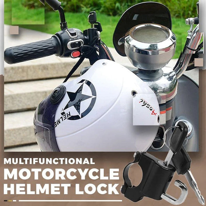 Multifunctional Motorcycle Helmet Lock | Stornfield