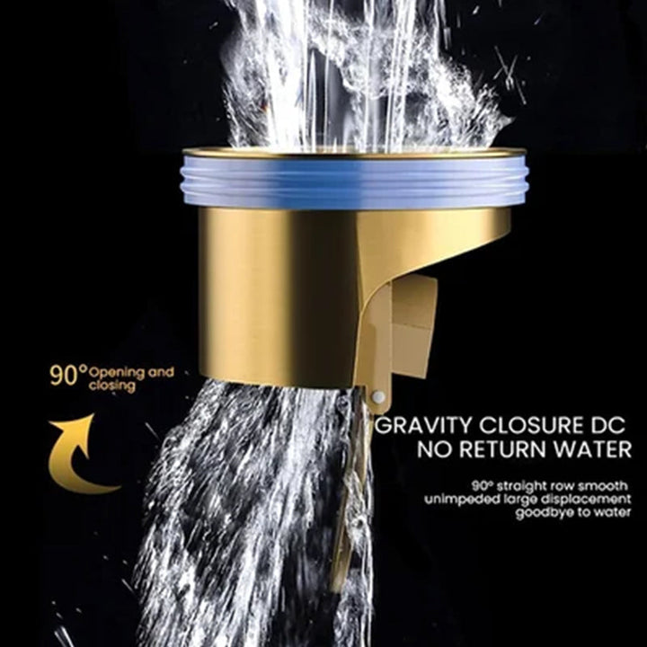 Fall Pipe Universal Brass Floor Drain Core | Stornfield