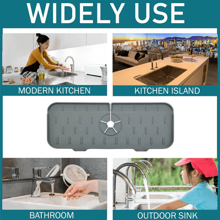 Silicone Faucet Handle Drop Catch Tray | Stornfield