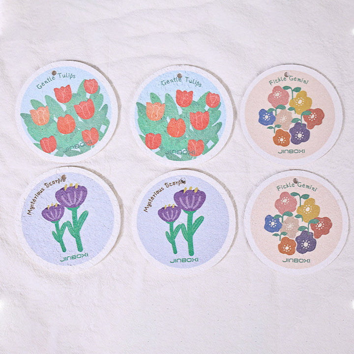 Kitchen Flower Print Wood Pulp Cotton Cloth | Stornfield