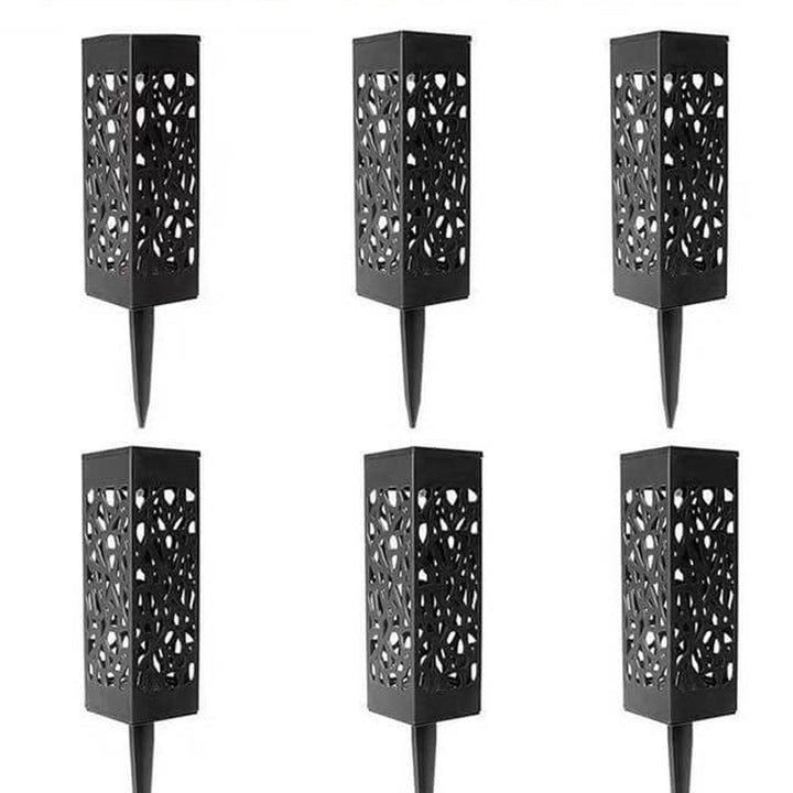 Creative Hollow Square Column LED Outdoor Lawn Ground Insert Landscape Light | Stornfield