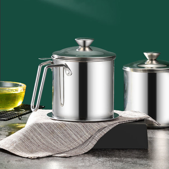 Stainless Steel Oil Filter Pot | Stornfield