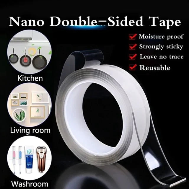 Stornfield 3-Meter Transparent Magic Double-Sided Tape