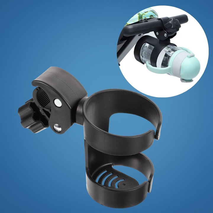 SipSecure | Universal Stroller Cup Holder – Adjustable Clip – Secure Fit – Ideal for Parents On-The-Go Stornfield
